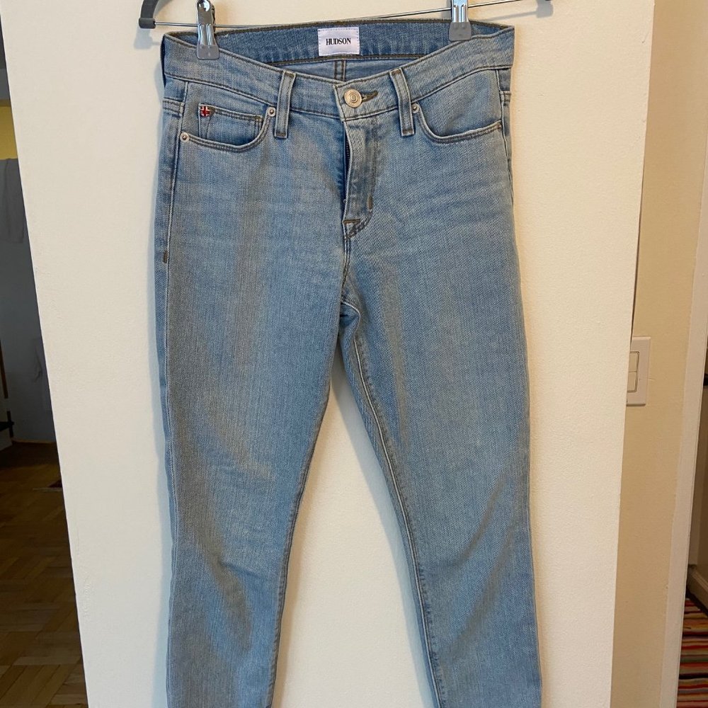 Hudson Light Skinny Jeans Size 25 - Like new